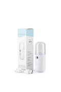 Pulverizator facial portabil alb, rezervor 30 ml, încărcare USB